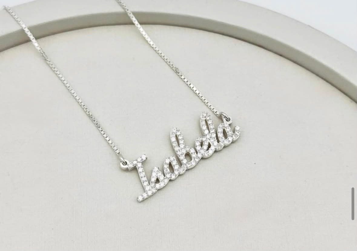 Colar personalizado com nome Walmor Wulff