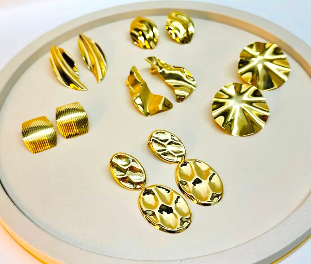 Coleção de brincos em ouro Walmor Wulff